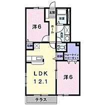 香川県綾歌郡宇多津町浜一番丁（賃貸アパート2LDK・1階・56.80㎡） その2