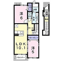 香川県高松市円座町（賃貸アパート2LDK・2階・54.67㎡） その2