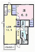 香川県高松市国分寺町国分（賃貸アパート1LDK・1階・47.93㎡） その2