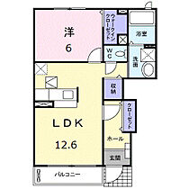 香川県高松市三名町（賃貸アパート1LDK・1階・46.22㎡） その2