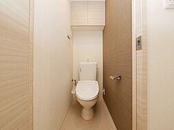 清潔感のあるトイレです