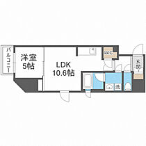 シーズンフラッツ梅田北 602 ｜ 大阪府大阪市北区豊崎4丁目3-5（賃貸マンション1LDK・6階・37.39㎡） その2