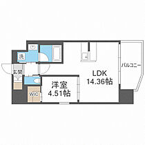 プレジオ九条 801 ｜ 大阪府大阪市西区本田2丁目8-11（賃貸マンション1LDK・8階・46.02㎡） その2