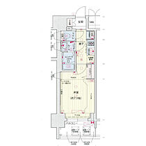 愛知県名古屋市東区代官町（賃貸マンション1K・9階・24.19㎡） その2