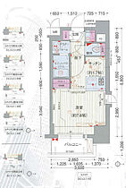 愛知県名古屋市中村区名駅南1丁目（賃貸マンション1K・2階・24.48㎡） その2