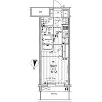 愛知県名古屋市中区新栄1丁目（賃貸マンション1K・2階・21.66㎡） その2