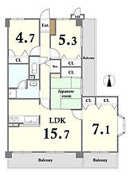 間取図画像 4LDK