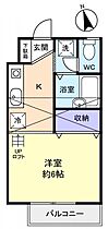 フロンティアI　Ｃ棟  ｜ 千葉県船橋市習志野台2丁目（賃貸アパート1R・2階・22.35㎡） その2