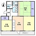 高津団地6-134階5.0万円