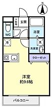 ミリアビタ薬園台II  ｜ 千葉県船橋市飯山満町3丁目（賃貸アパート1R・1階・27.93㎡） その2