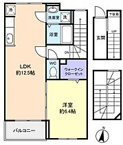 サニーヒルレオII  ｜ 千葉県八千代市下市場2丁目（賃貸アパート1LDK・3階・54.16㎡） その2