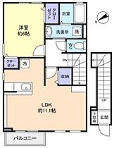 フォレスタII  ｜ 千葉県佐倉市上志津（賃貸アパート1LDK・2階・46.09㎡） その2