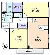 ヴィーブル鷺沼台  ｜ 千葉県習志野市鷺沼台3丁目（賃貸アパート2LDK・2階・62.95㎡） その2