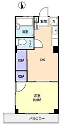 MYマンションPart3 1DKの間取図画像