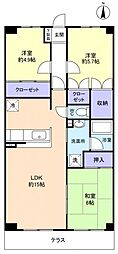 アーク・ソシア 3LDKの間取図画像