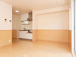 クレール津田沼 1階1LDKのリビング/ダイニング