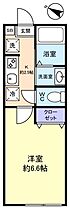 リベルディウム八千代  ｜ 千葉県八千代市八千代台西10丁目（賃貸アパート1K・1階・21.17㎡） その2