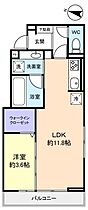 ｊｙｕｔｏ勝田台V  ｜ 千葉県八千代市勝田台2丁目（賃貸アパート1LDK・3階・38.57㎡） その2