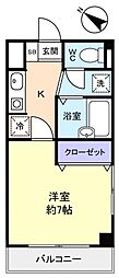間取図画像 1K