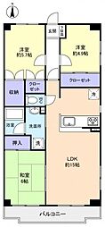 アーク・ソシア 3LDKの間取図画像