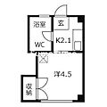 良本三川口マンション4階3.4万円