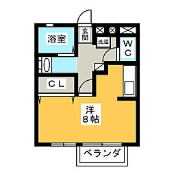 間取図画像 ワンルーム
