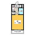 三田マンション4階3.5万円