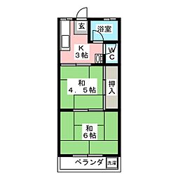 🉐敷金礼金0円！🉐栢本ハイツ