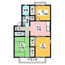 セジュール・ケイ 105 ｜ 三重県名張市朝日町1244-4（賃貸アパート3DK・1階・51.84㎡） その1