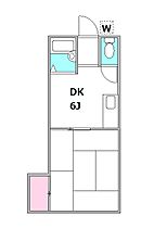 コーポ山仁 102 ｜ 東京都大田区大森東1丁目23-14（賃貸アパート1DK・1階・30.00㎡） その2