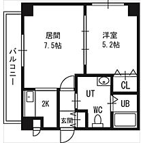 グランカーサ南11条 908 ｜ 北海道札幌市中央区南十一条西7丁目1-1（賃貸マンション1LDK・9階・32.48㎡） その2