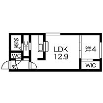 RAGUSA N5W17 A 201 ｜ 北海道札幌市中央区北五条西17丁目4-5（賃貸マンション1LDK・2階・39.00㎡） その2