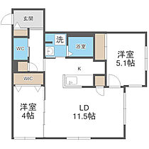 RESIDENCE　SHINMEI　麻生 402 ｜ 北海道札幌市北区麻生町1丁目6-5（賃貸マンション2LDK・4階・52.10㎡） その2