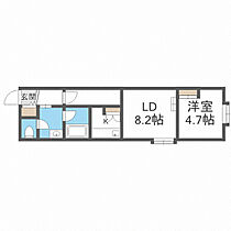 W912(ダブル) 107 ｜ 北海道札幌市中央区南九条西12丁目1-2（賃貸マンション1LDK・1階・36.47㎡） その2