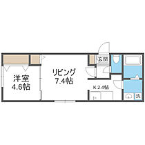 Tiamo麻生 302 ｜ 北海道札幌市北区麻生町1丁目6-12（賃貸マンション1DK・3階・34.89㎡） その2