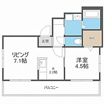 アンタレスＬ175 206 ｜ 北海道札幌市中央区南十七条西5丁目1-22（賃貸マンション1LDK・2階・34.43㎡） その2