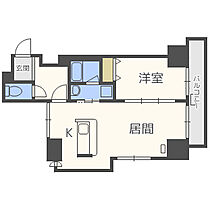 ラクラス円山公園 402 ｜ 北海道札幌市中央区大通西27丁目2-21（賃貸マンション1LDK・4階・41.39㎡） その2