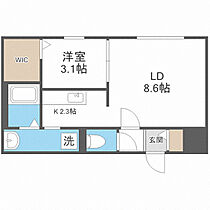 Livease kitamaruyama(リヴィースキタマルヤマ) 306 ｜ 北海道札幌市中央区北五条西22丁目4-14（賃貸マンション1LDK・3階・35.58㎡） その2