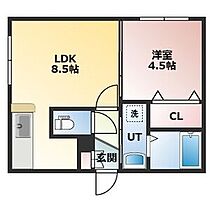 ブランノワール北円山 205 ｜ 北海道札幌市中央区北四条西23丁目1-7（賃貸マンション1LDK・2階・30.85㎡） その2