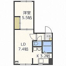 アーバンテラス南平岸 401 ｜ 北海道札幌市豊平区平岸四条12丁目5-14（賃貸マンション1LDK・4階・32.90㎡） その2