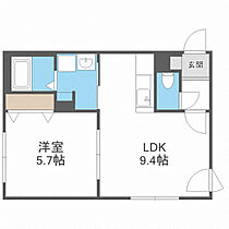 Primo Mare南郷通 102 ｜ 北海道札幌市白石区本郷通11丁目南1-26（賃貸マンション1LDK・1階・34.56㎡） その2