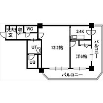 PRIME URBAN札幌 RIVER FRONT 603 ｜ 北海道札幌市中央区南九条西1丁目1-1（賃貸マンション1LDK・6階・50.05㎡） その2