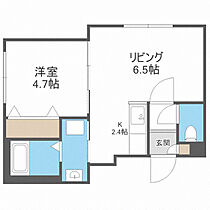 Verde Mantis(ヴェルデマンティス) 202 ｜ 北海道札幌市中央区南二条西27丁目2-8（賃貸マンション1LDK・2階・31.54㎡） その2