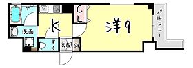 セゾン・ド・源八  ｜ 兵庫県神戸市東灘区住吉本町１丁目3-2（賃貸マンション1K・5階・27.96㎡） その2