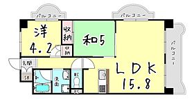 サンプラザ本山南  ｜ 兵庫県神戸市東灘区本山南町２丁目13-12（賃貸マンション2LDK・4階・59.67㎡） その2