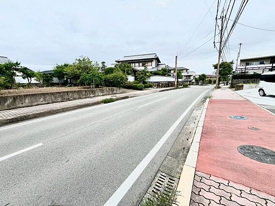 前面道路