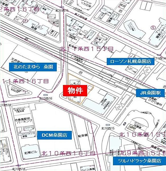 地図を拡大表示