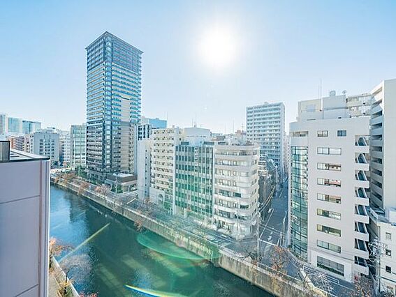 目黒川沿いにあ...