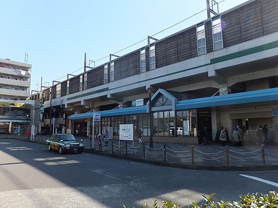 浮間舟渡駅まで...