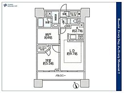 間取図画像 2SLDK